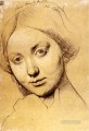 Estudio para la vizcondesa de Haussonville nacida Louise Albertine de Broglie2 Neoclásico Jean Auguste Dominique Ingres